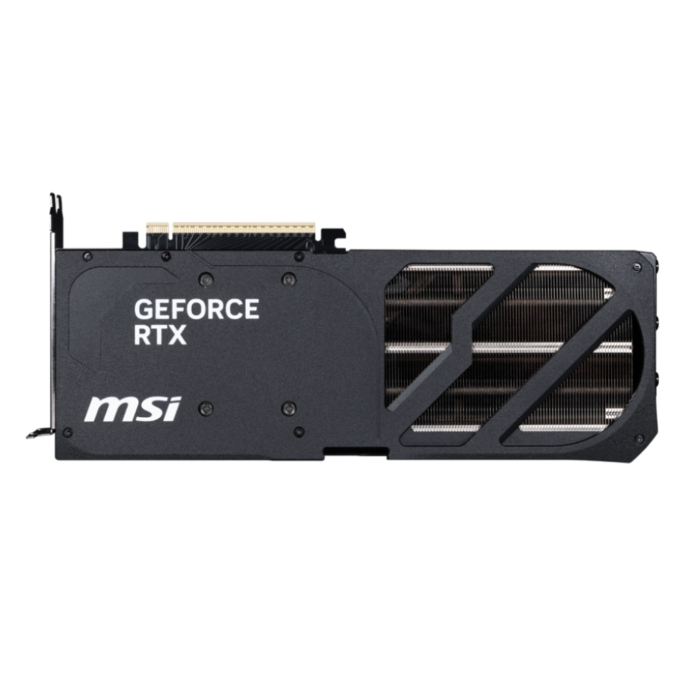MSI Nvidia Graphic Card RTX 5070 12GB DDR7 Shadow 3X OC Triple Fan view 3
